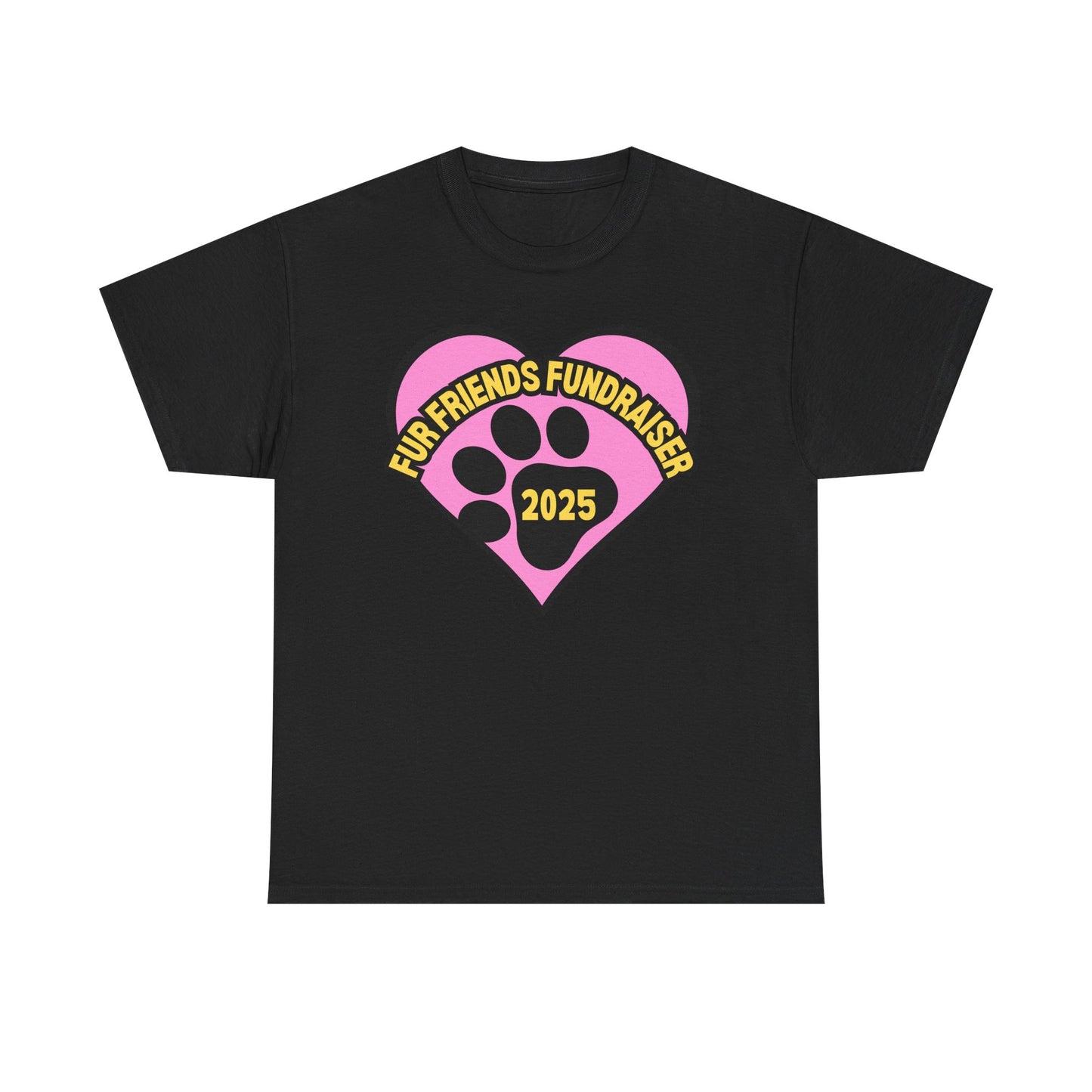 (FFF) Fur Friends Fundraiser '25 Unisex Heavy Cotton Tee