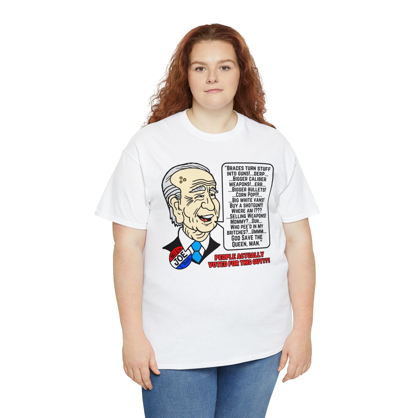 Biden Talk Unisex Heavy Cotton Tee