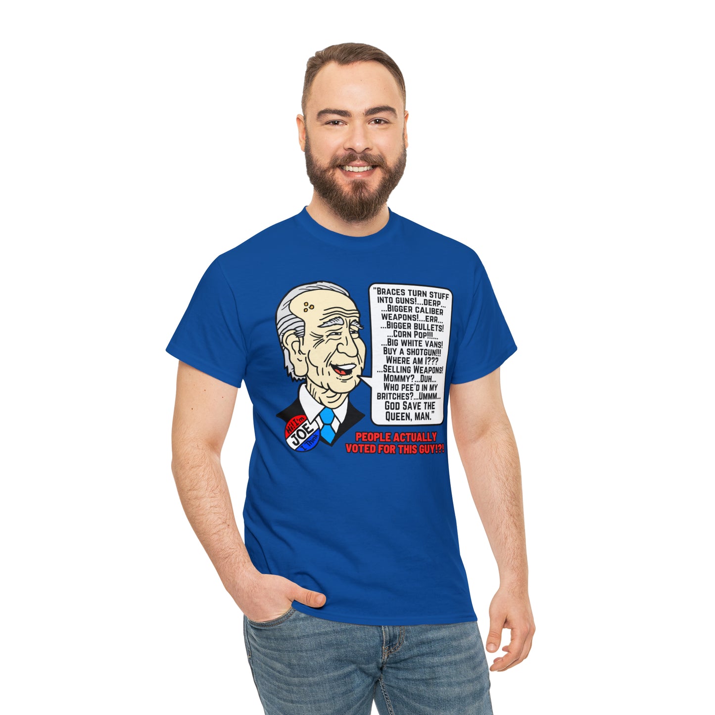 Biden Talk Unisex Heavy Cotton Tee