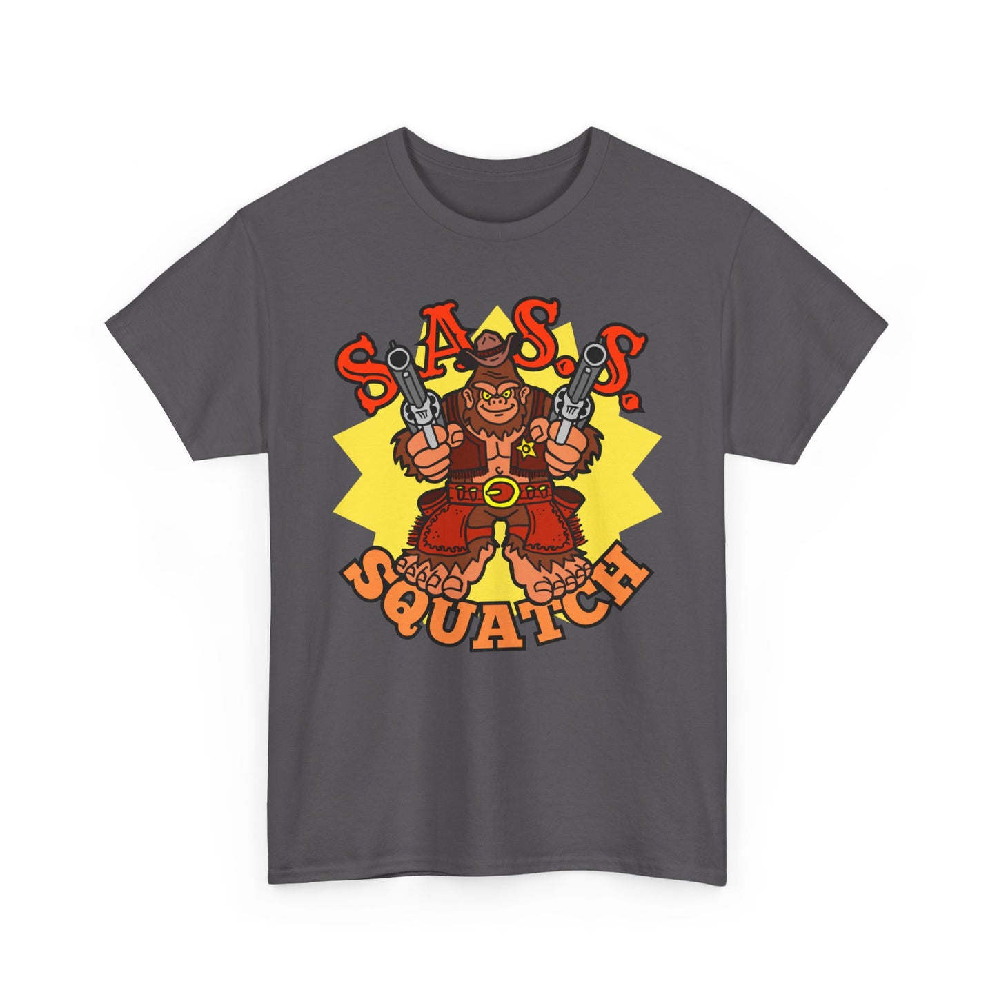 SASS-Squatch Unisex Heavy Cotton Tee