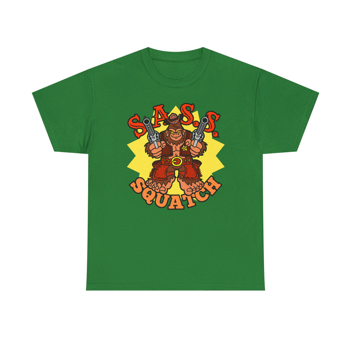 SASS-Squatch Unisex Heavy Cotton Tee