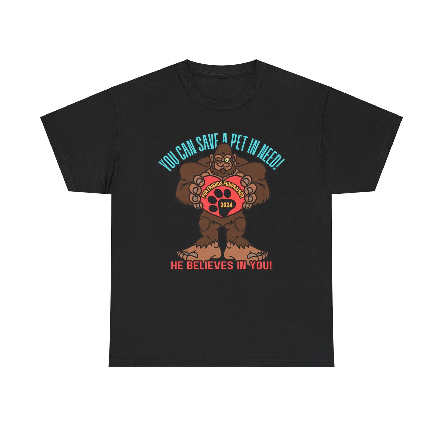 He Believes in You! Unisex Heavy Cotton Tee