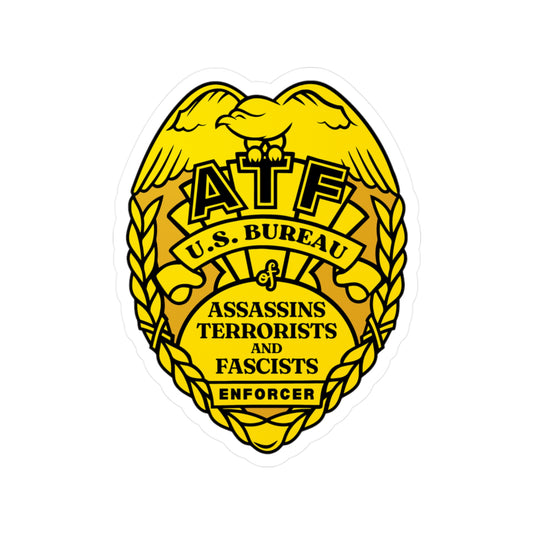 ATF! Kiss-Cut Vinyl Decals