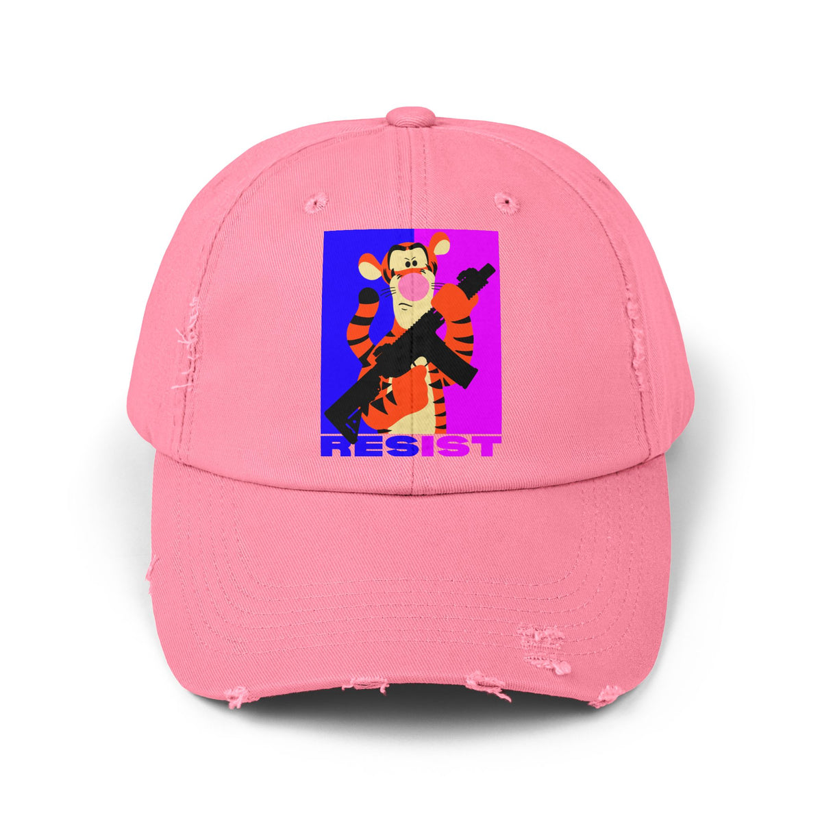 Resist! Unisex Distressed Cap