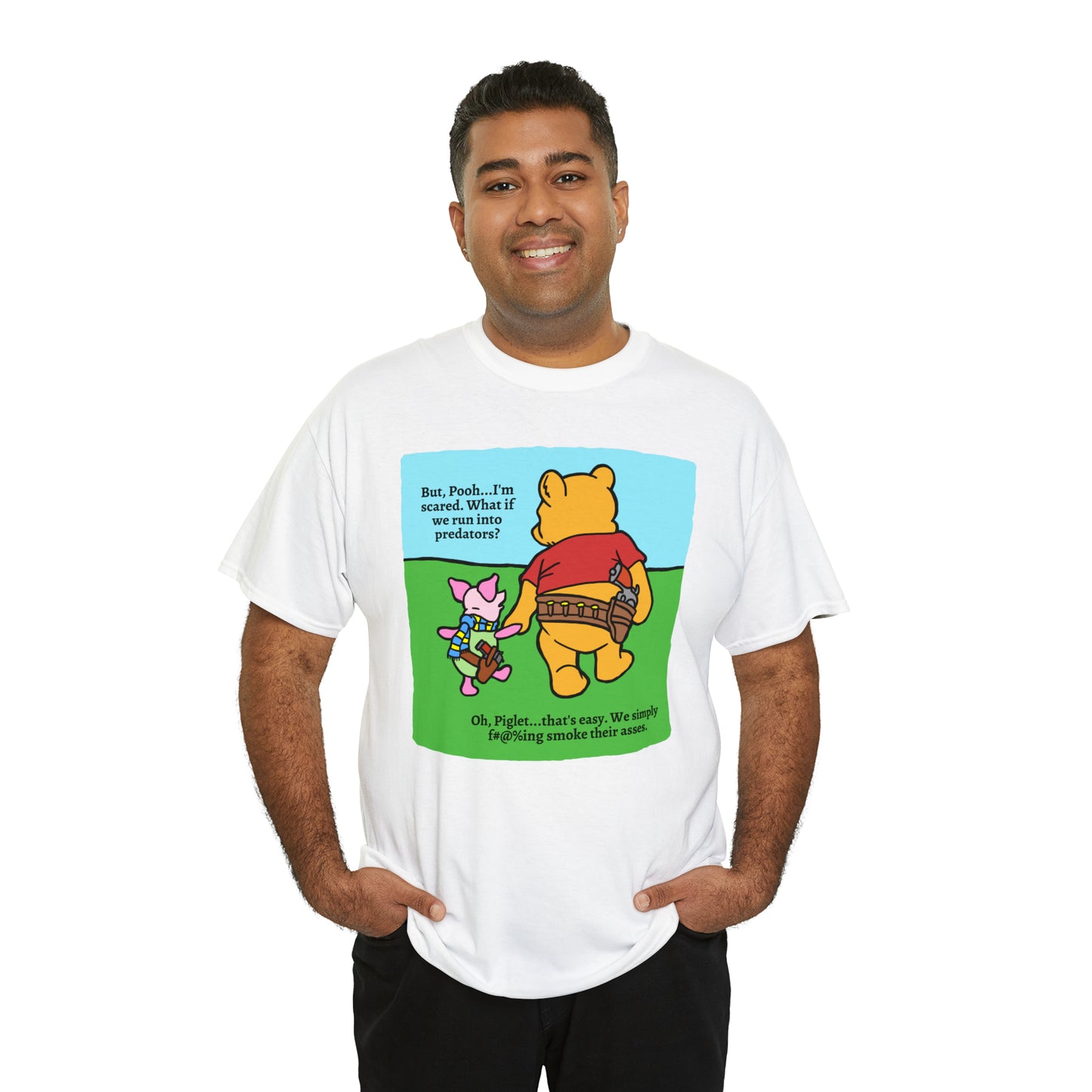 Pew & Piglet Unisex Heavy Cotton Tee