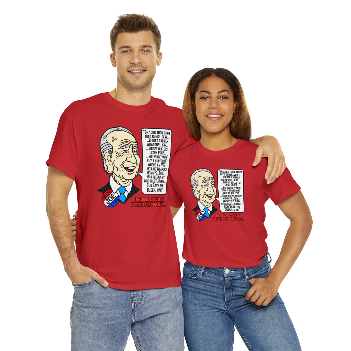 Biden Talk Unisex Heavy Cotton Tee