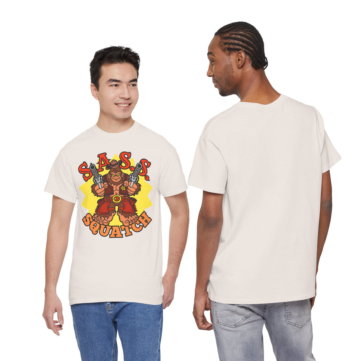 SASS-Squatch Unisex Heavy Cotton Tee