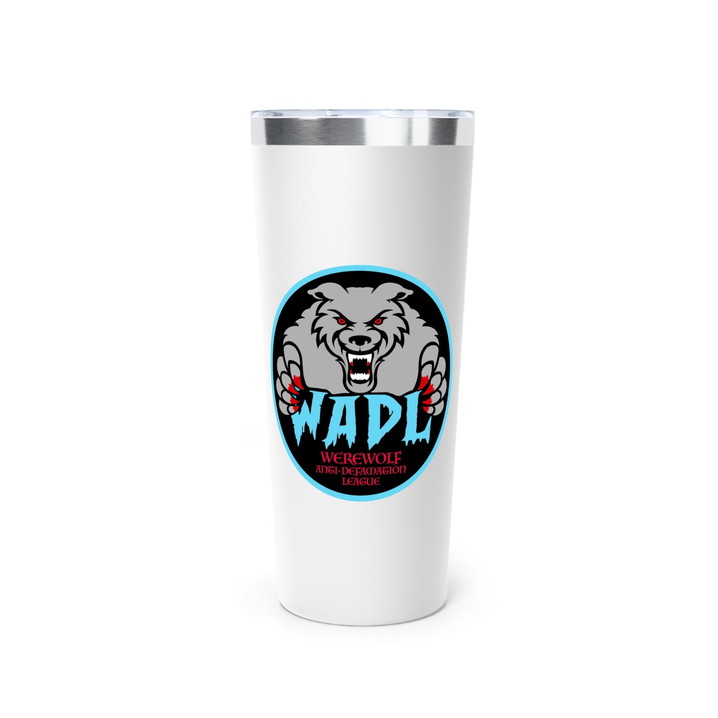 Chic Copper Tumbler - W.A.D.L Design! (Werewolf Anti-Defamation League)