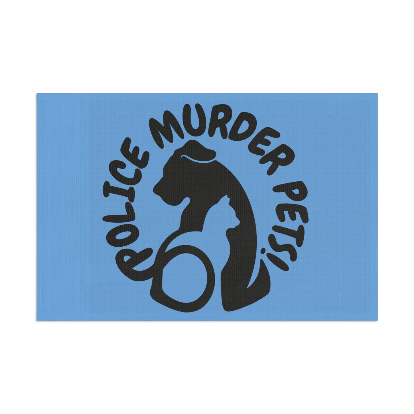 Police Murder Pets! Flag