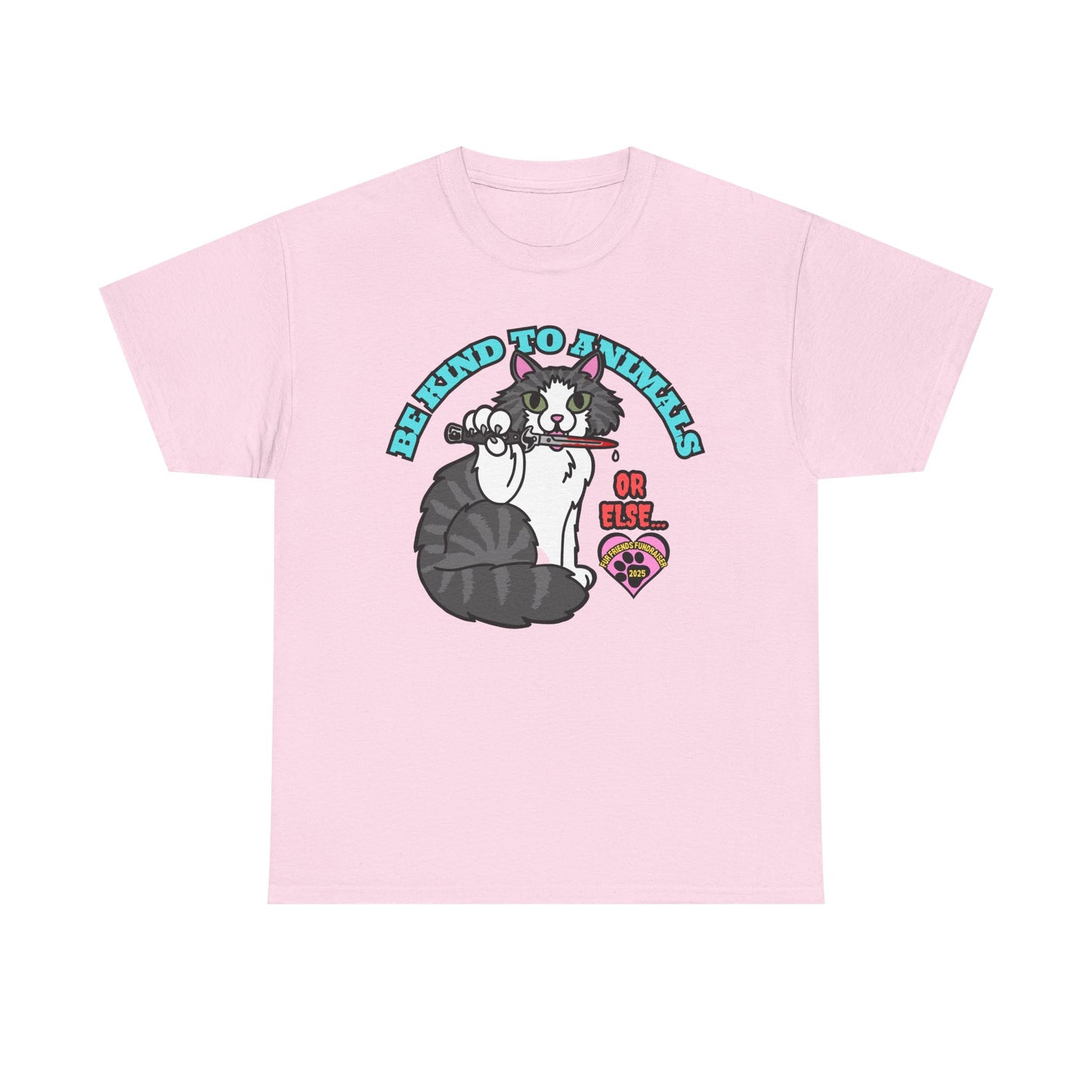 (FFF) Be Kind...or Else! Unisex Heavy Cotton Tee