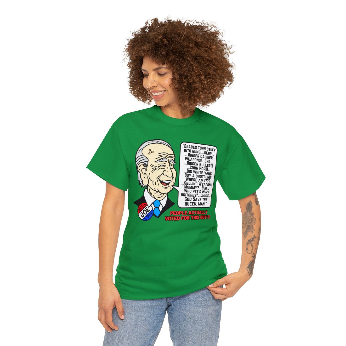 Biden Talk Unisex Heavy Cotton Tee