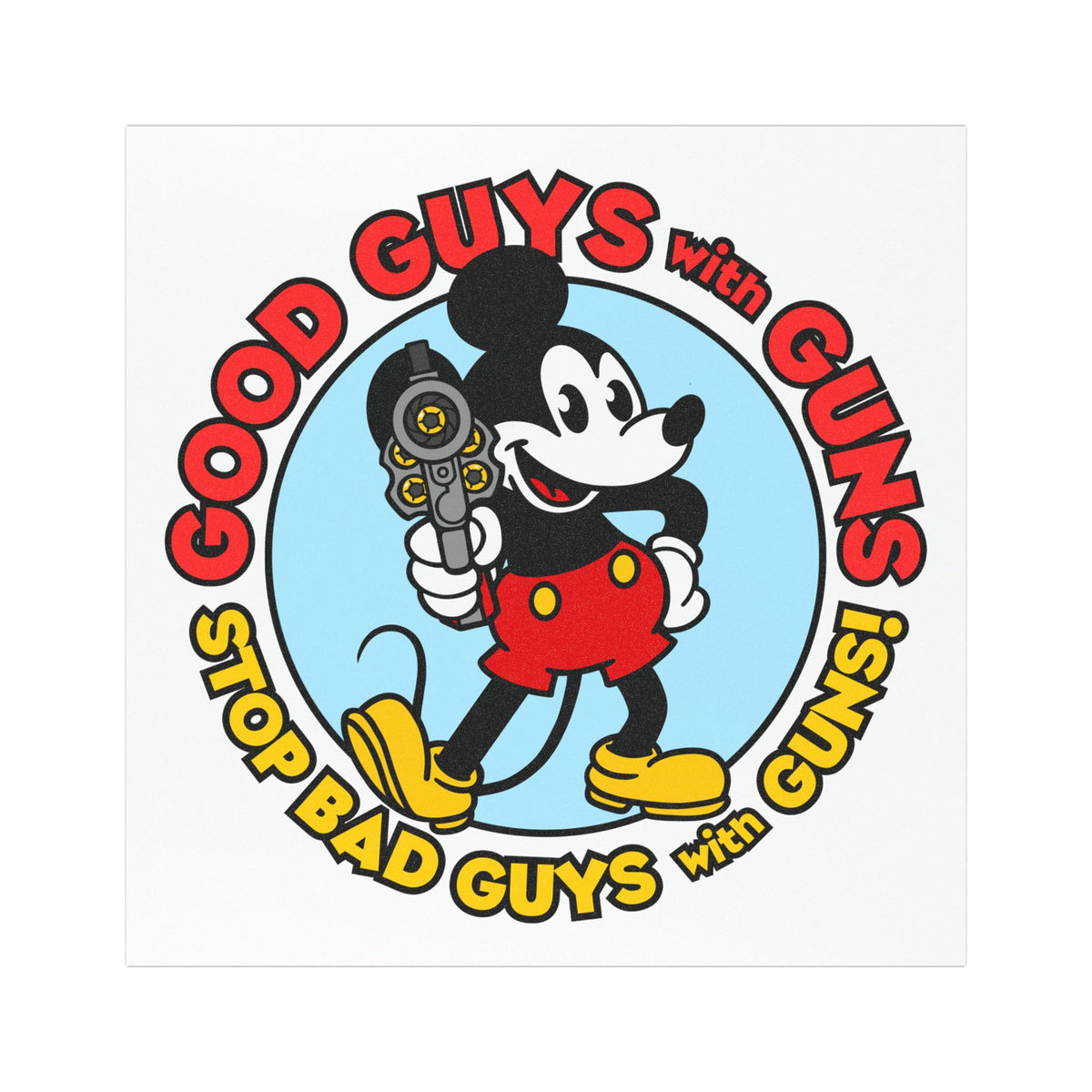 Good Guys with Guns! (V2) Car Magnets