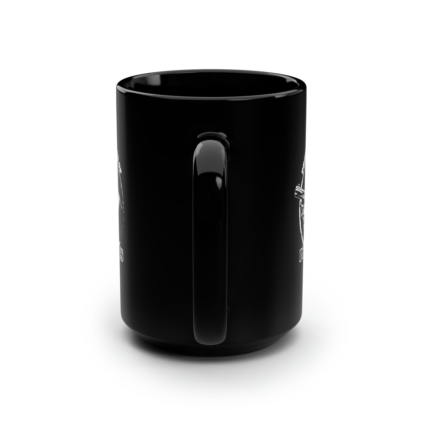 P&V Supporter Black Mug, 15oz