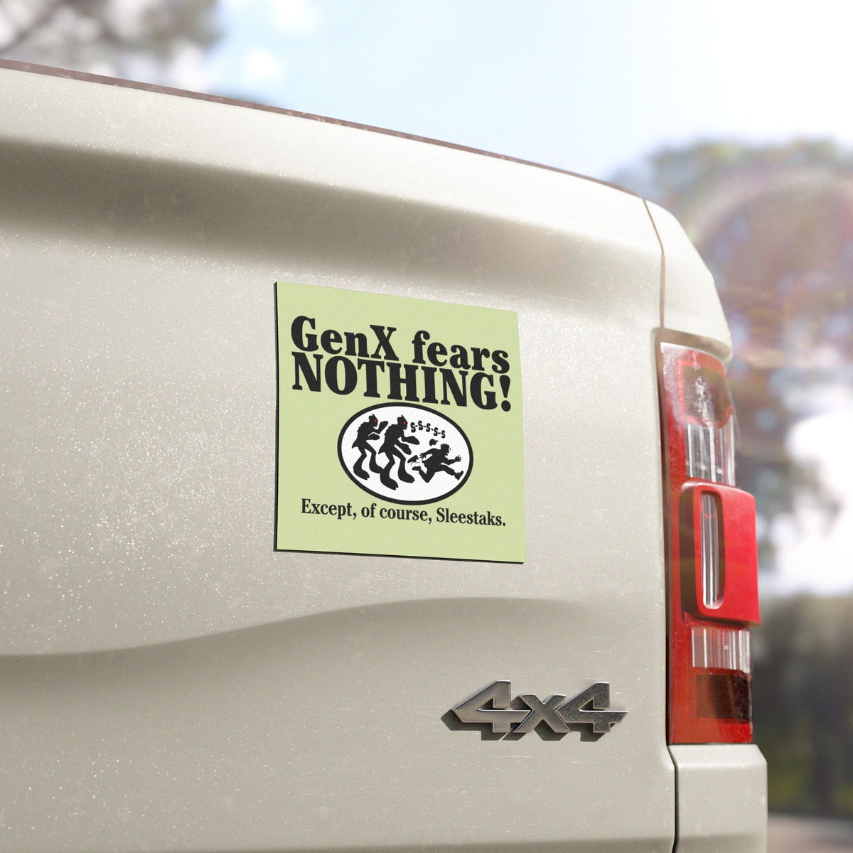 GenX and Sleestaks! Car Magnets