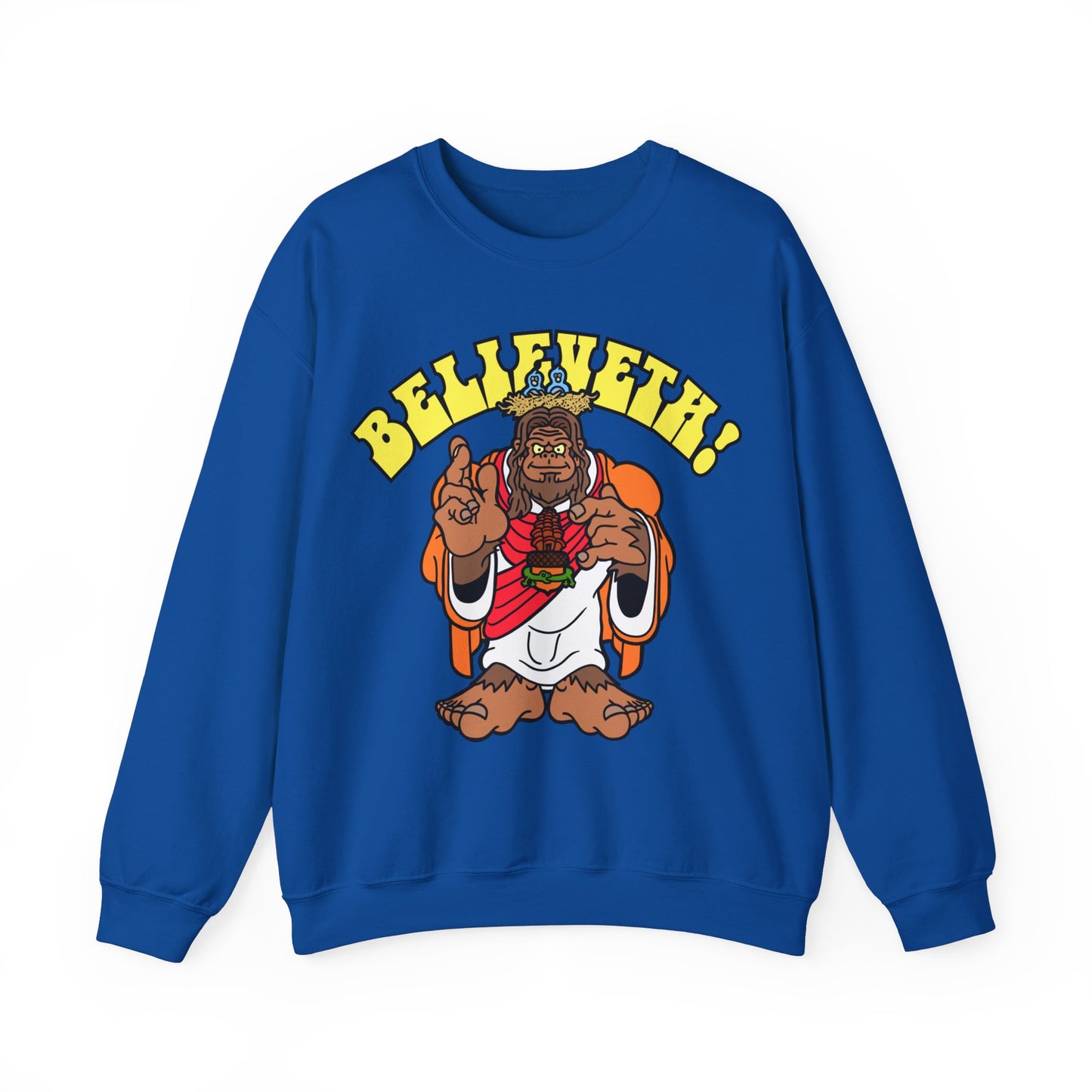 Believeth! Unisex Heavy Blend™ Crewneck Sweatshirt