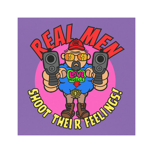 Real Men Car Magnets