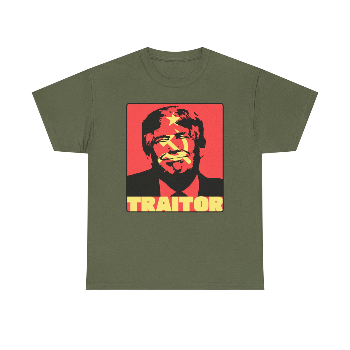 Trump Traitor! Unisex Heavy Cotton Tee