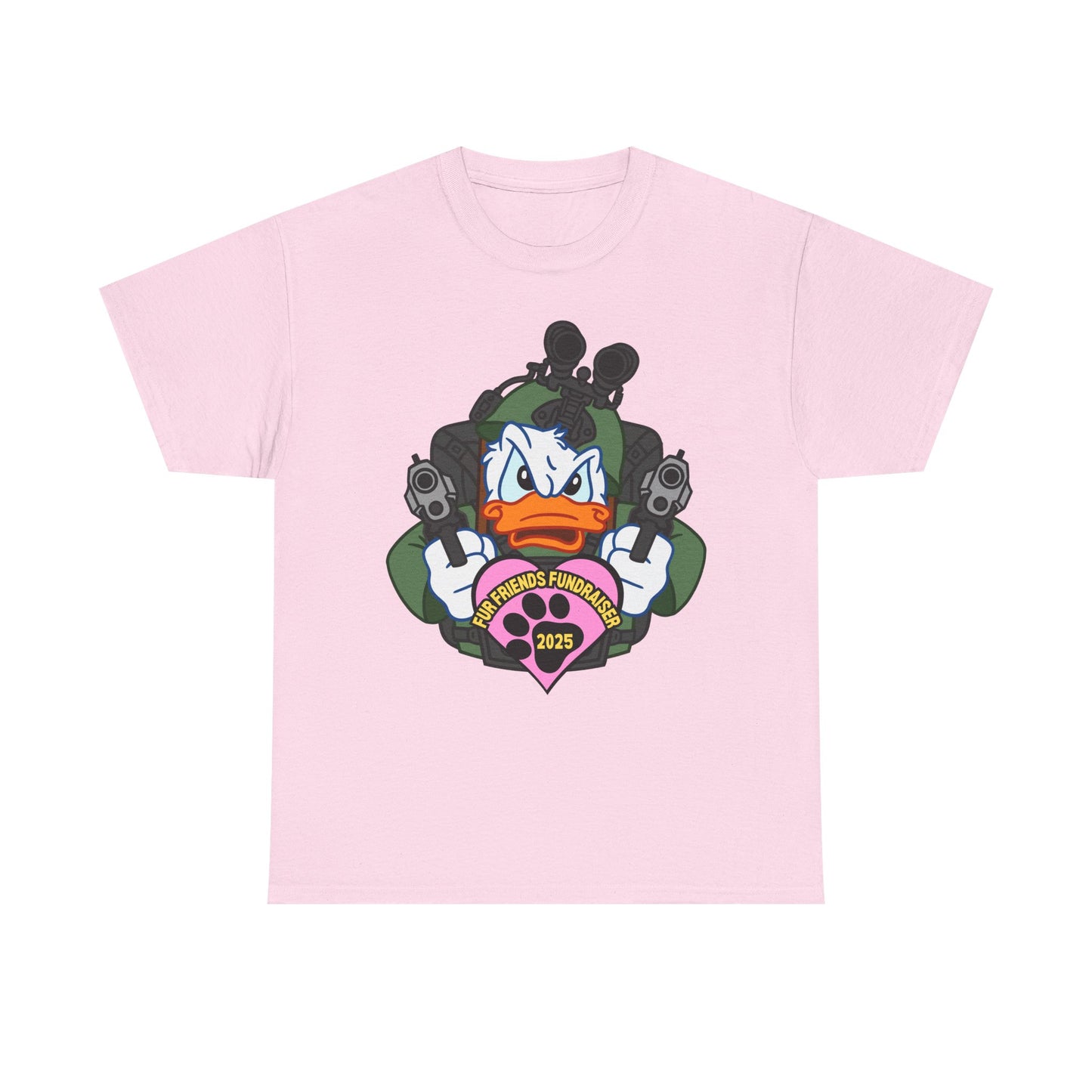 (FFF) Quack Attack! Unisex Heavy Cotton Tee