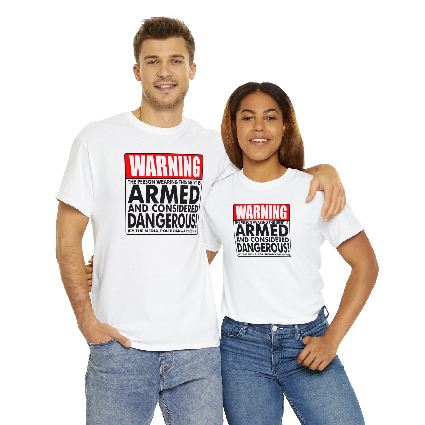 Armed & Dangerous? Unisex Heavy Cotton Tee