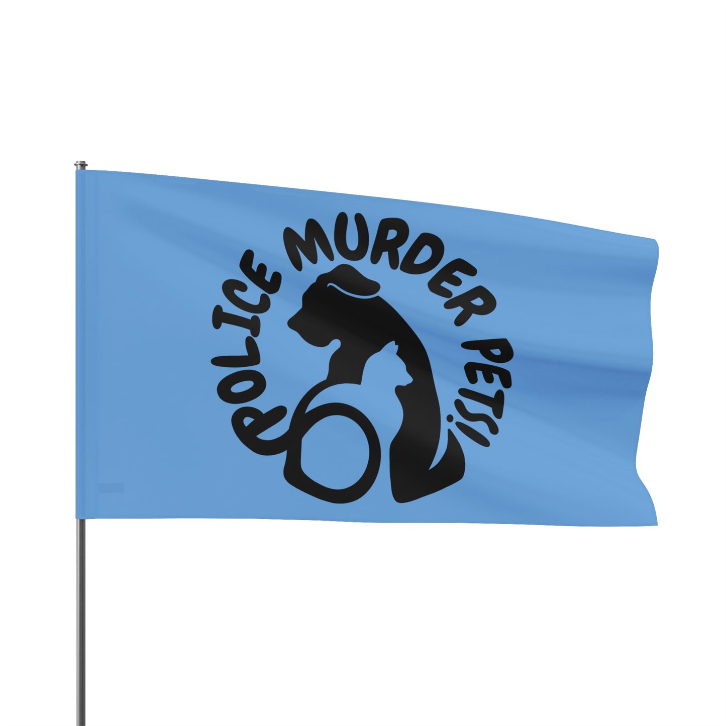 Police Murder Pets! Flag