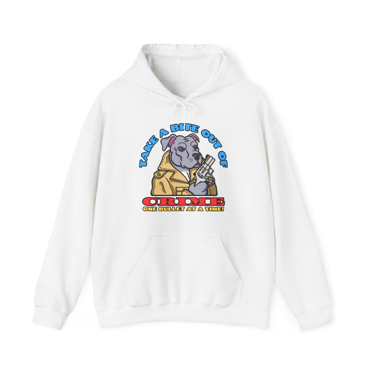 Bite Out of Crime! Unisex Heavy Blend™ Hooded Sweatshirt