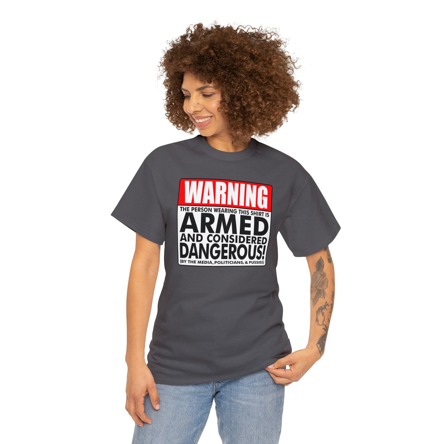 Armed & Dangerous? Unisex Heavy Cotton Tee