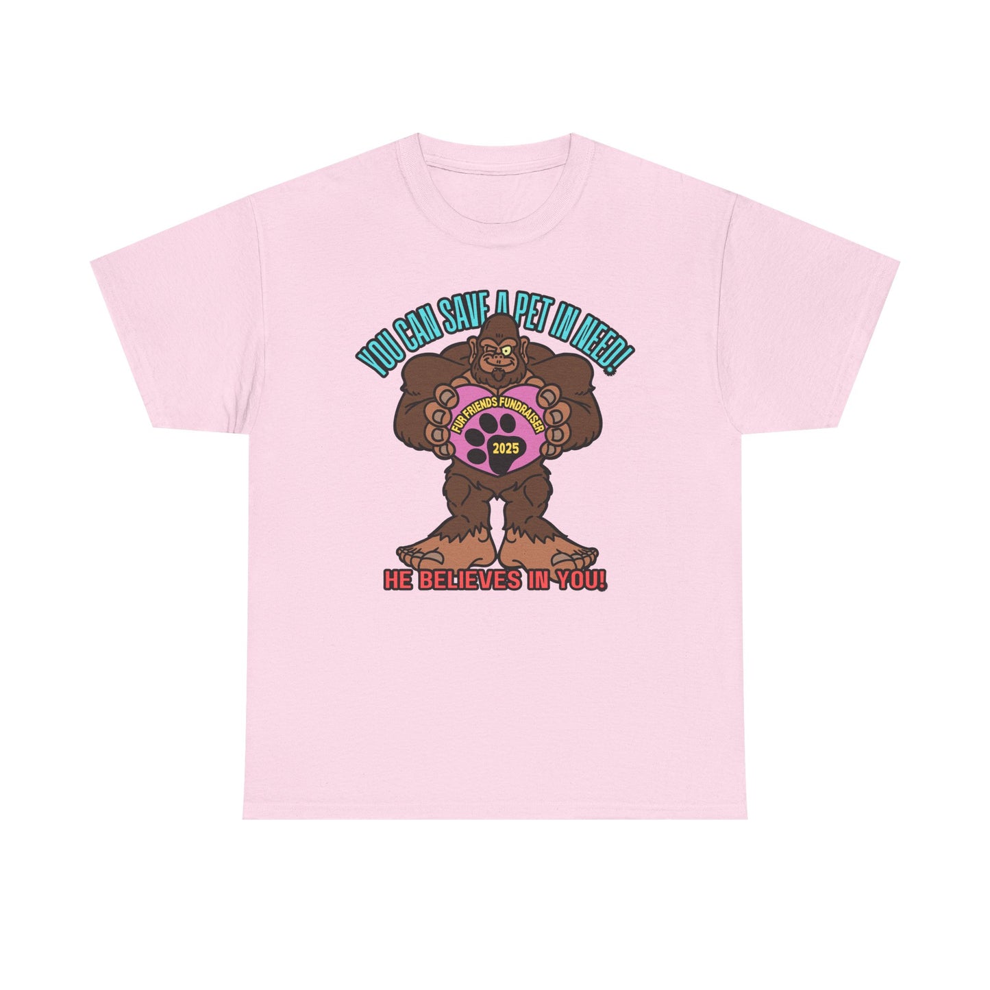 (FFF) He Believes in You! Unisex Heavy Cotton Tee