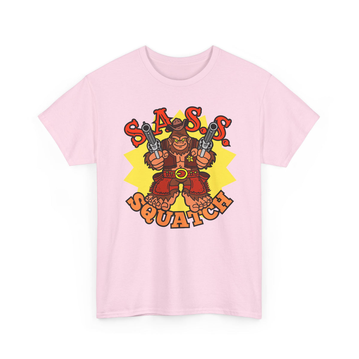 SASS-Squatch Unisex Heavy Cotton Tee