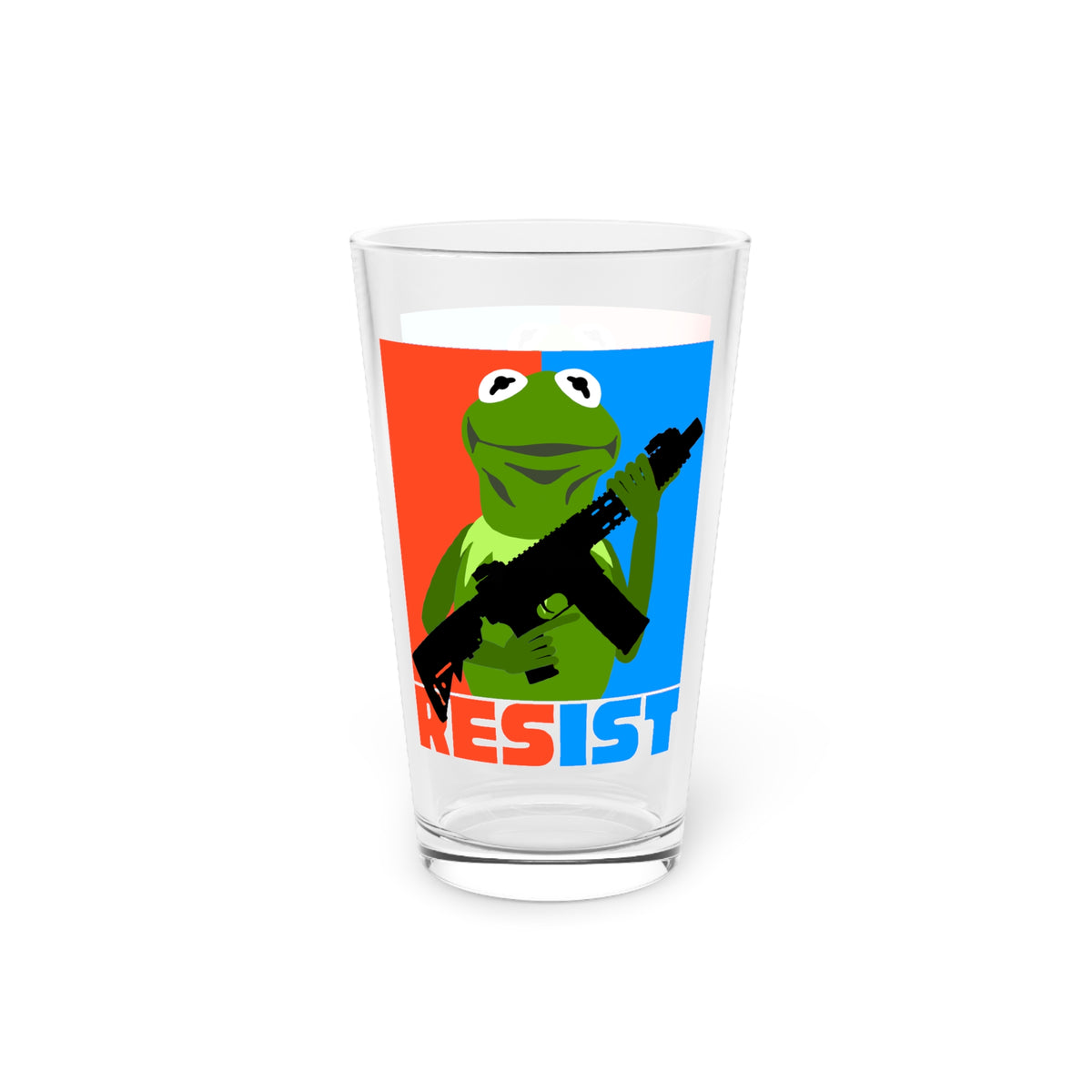 Resist! Pint Glass, 16oz