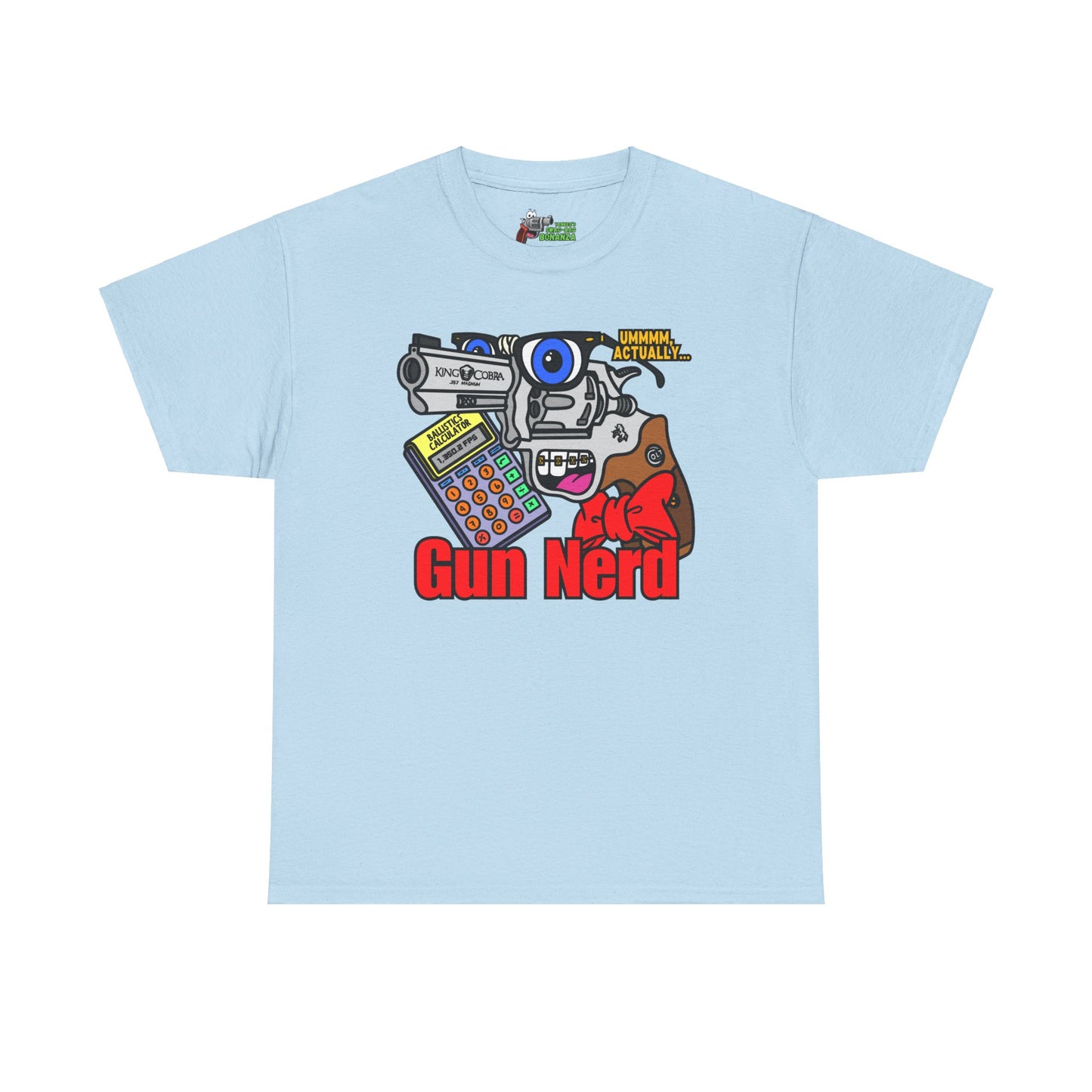 Gun Nerd! Unisex Heavy Cotton Tee