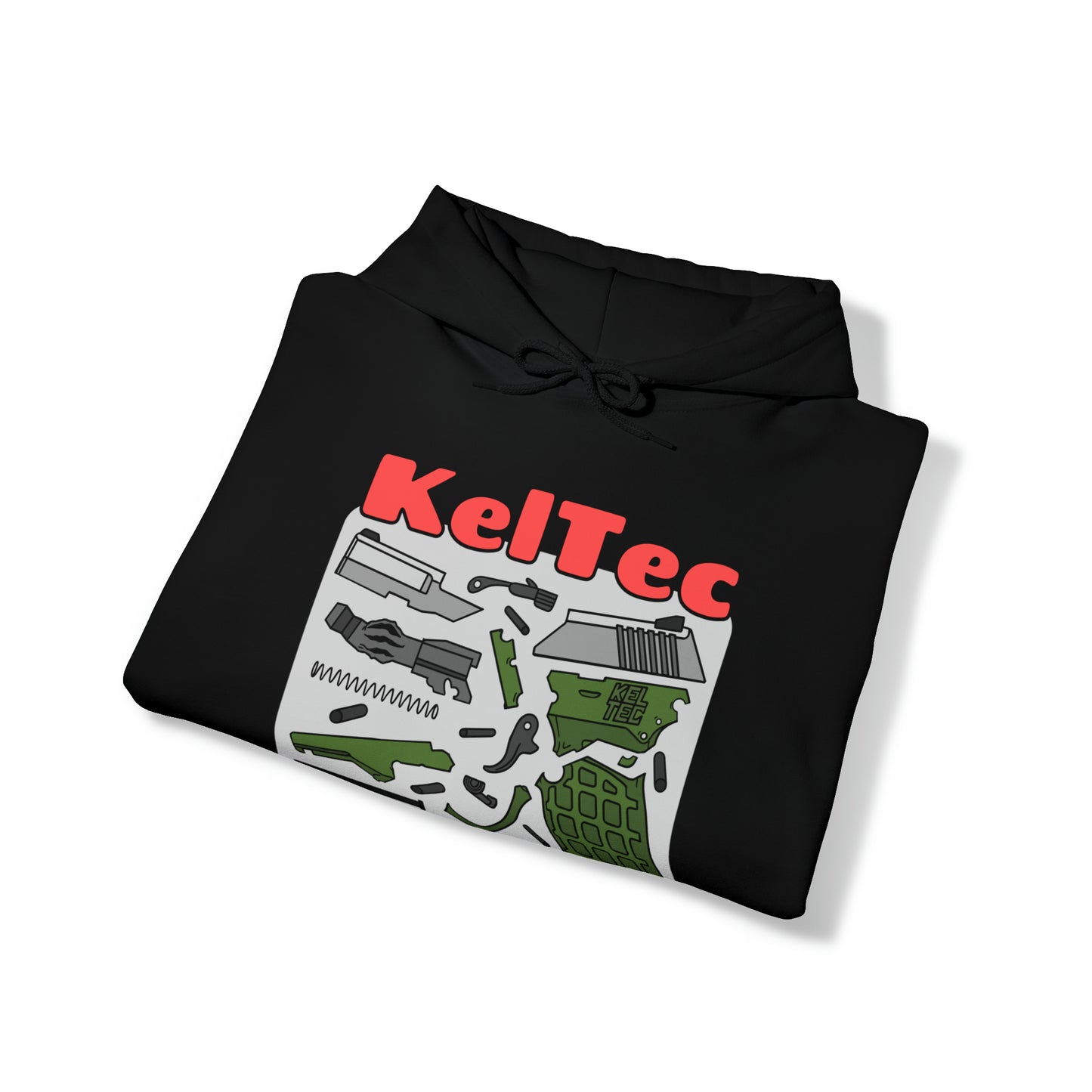 KELTEC Disassembled Unisex Heavy Blend™ Hooded Sweatshirt