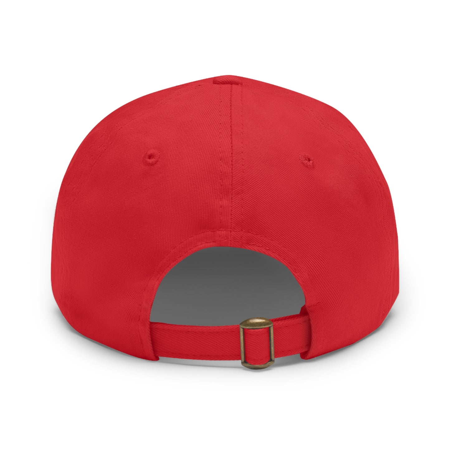 Bow-Wow/Pow-Pow! Dad Hat with Leather Patch (Rectangle)