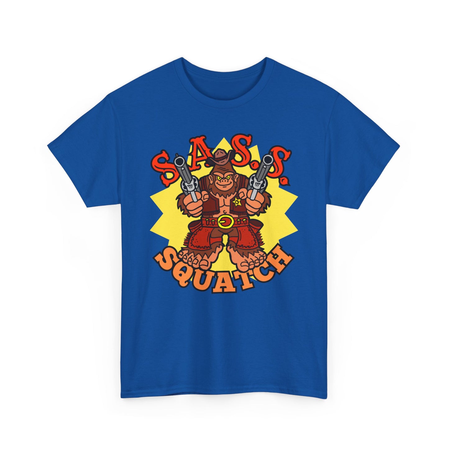 SASS-Squatch Unisex Heavy Cotton Tee