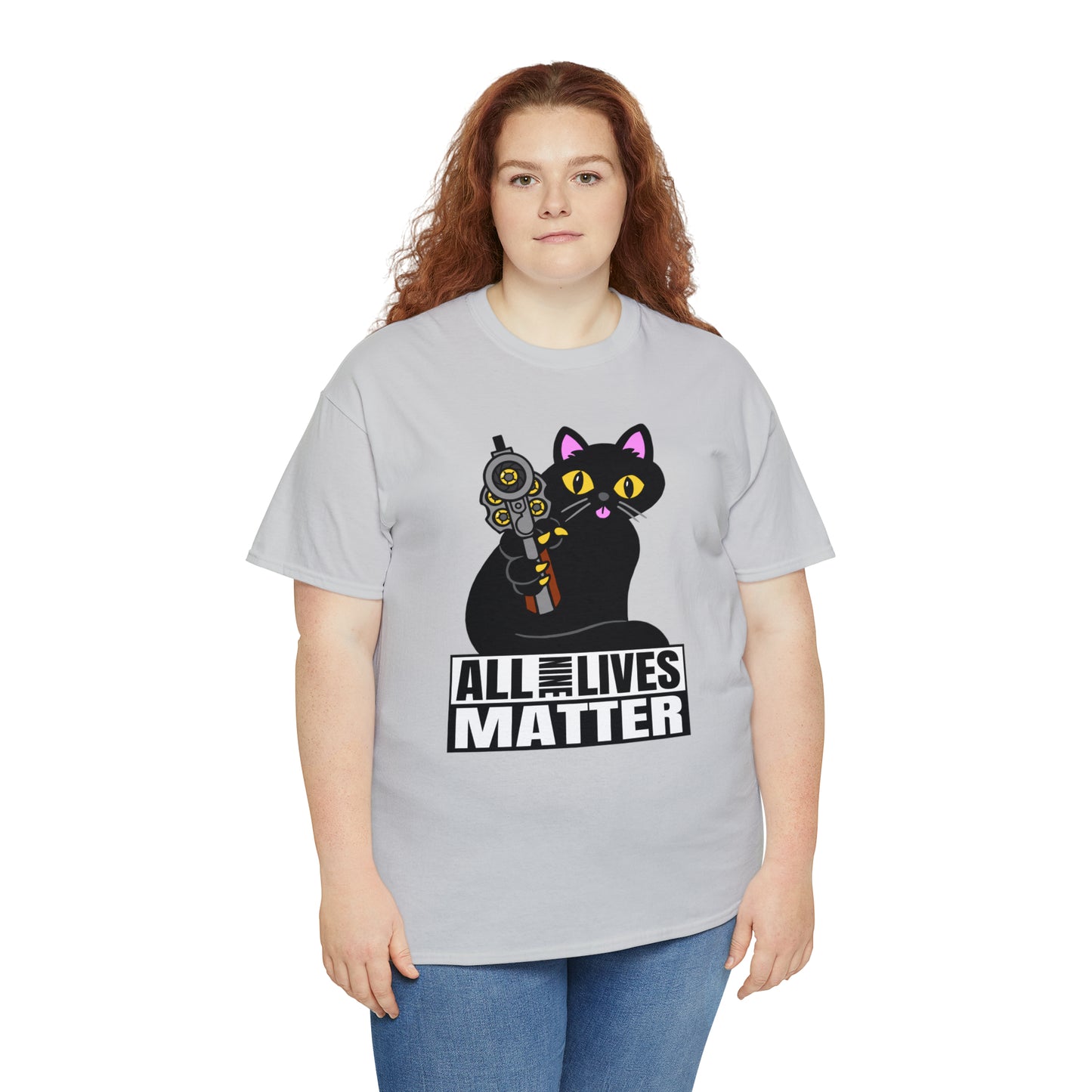 All9Lives Unisex Heavy Cotton Tee