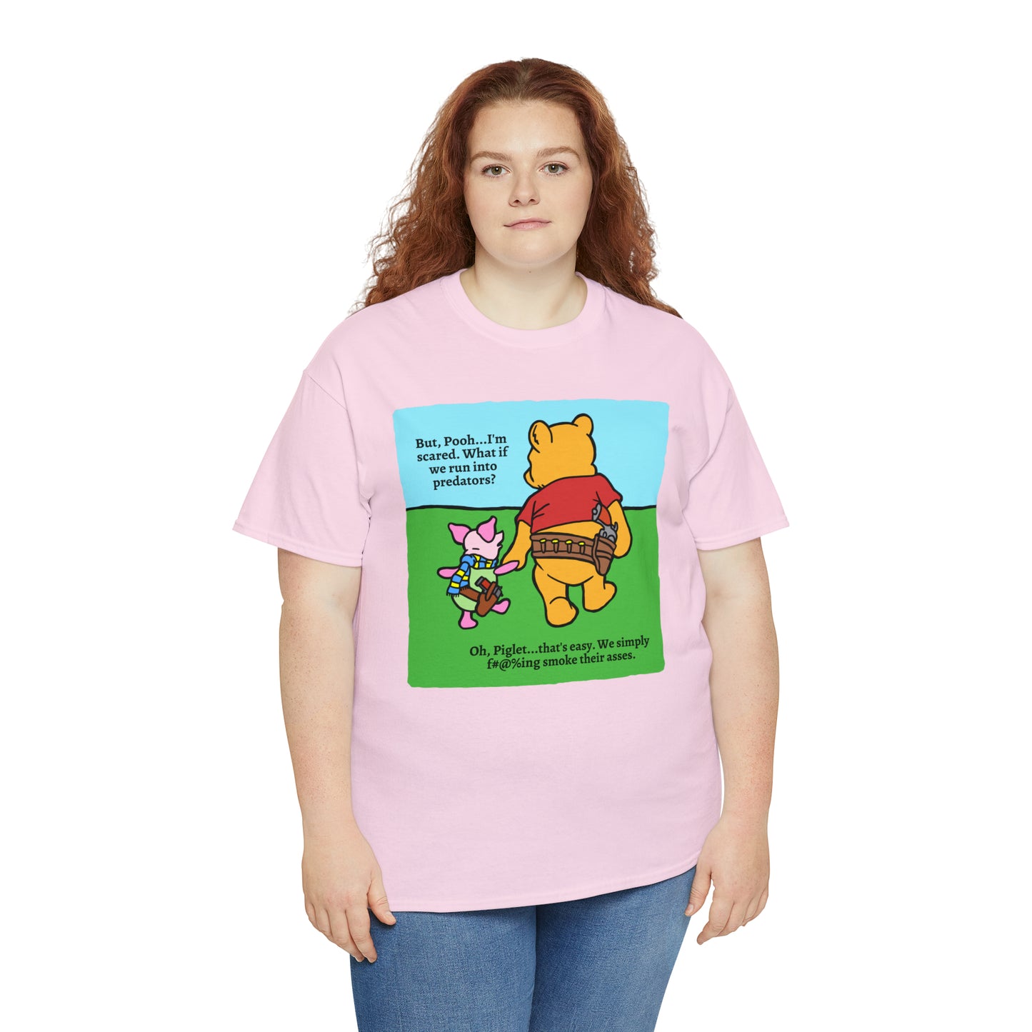 Pew & Piglet Unisex Heavy Cotton Tee