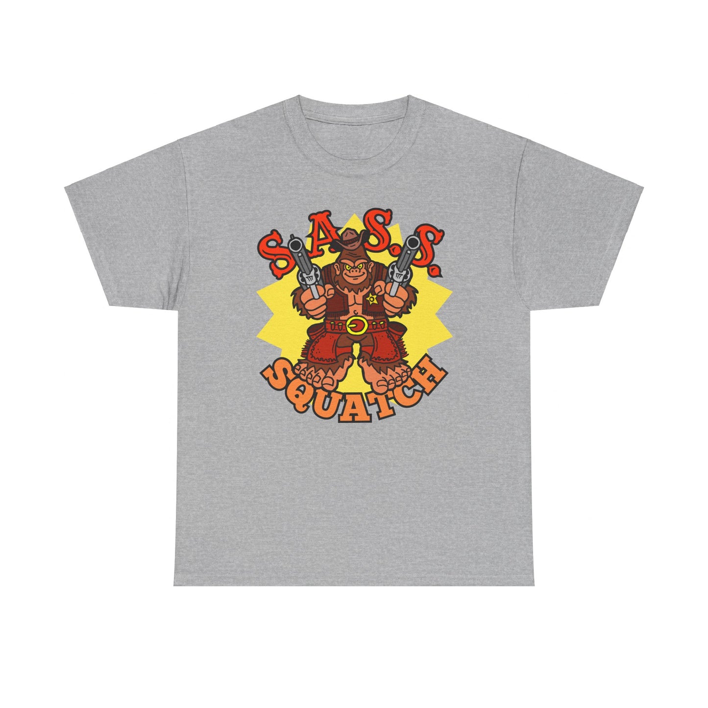 SASS-Squatch Unisex Heavy Cotton Tee