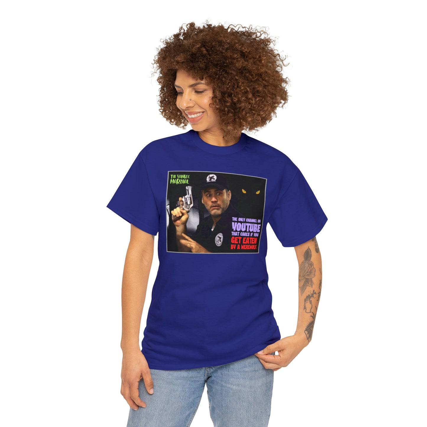 Werewolf Wary Unisex Heavy Cotton Tee