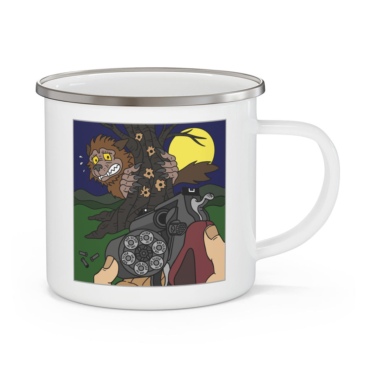C'mon Man! Enamel Camping Mug