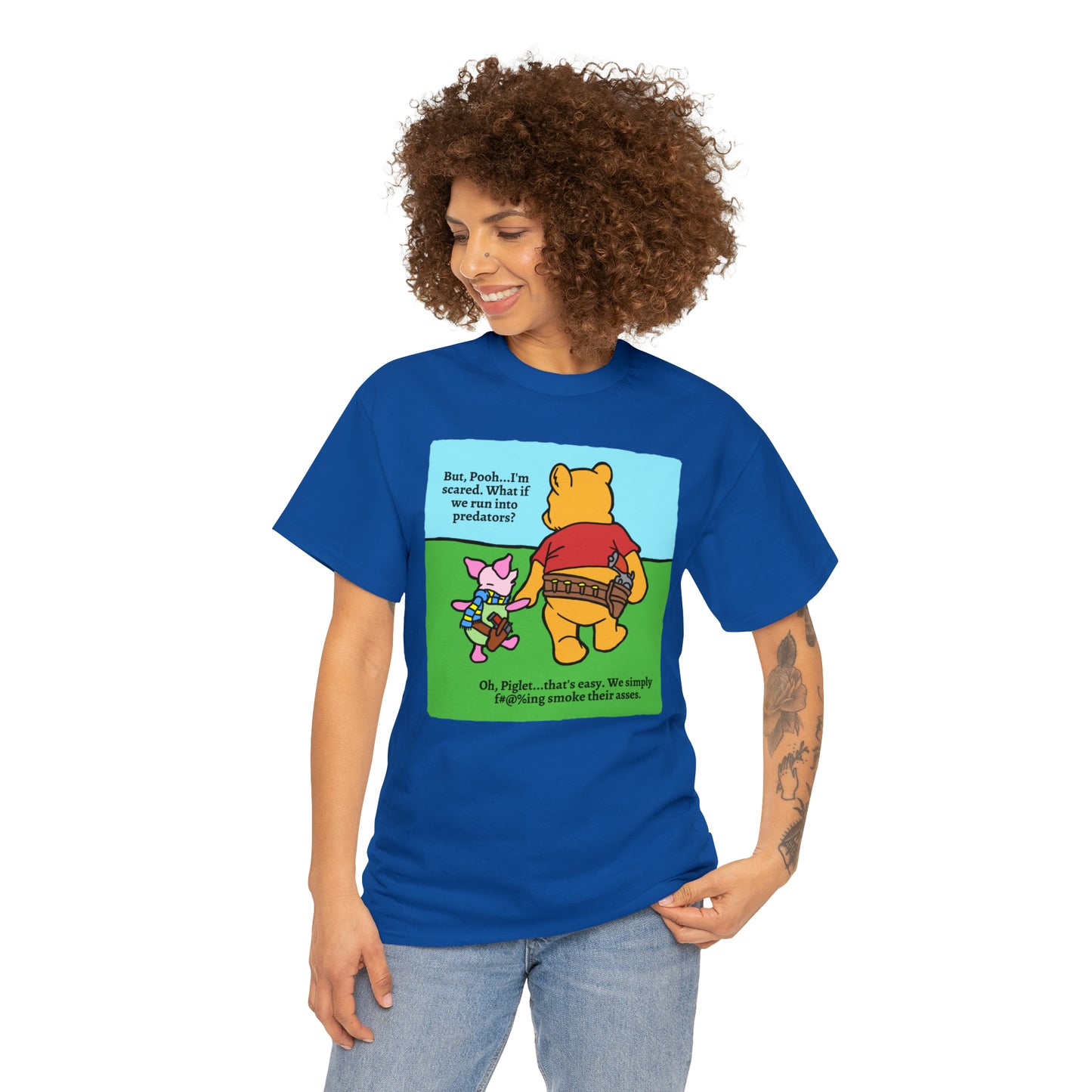 Pew & Piglet Unisex Heavy Cotton Tee