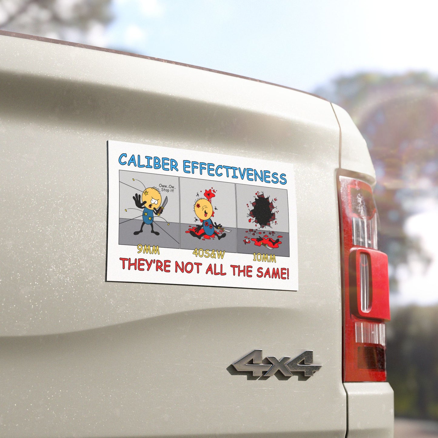 Caliber Effectiveness! Car Magnets