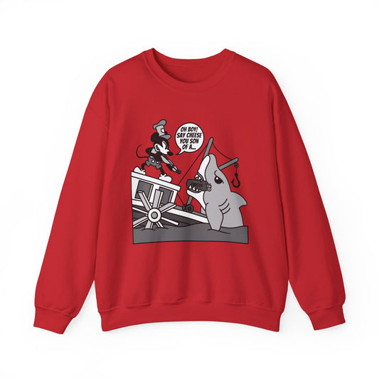 Willie vs. Bruce! Unisex Heavy Blend™ Crewneck Sweatshirt