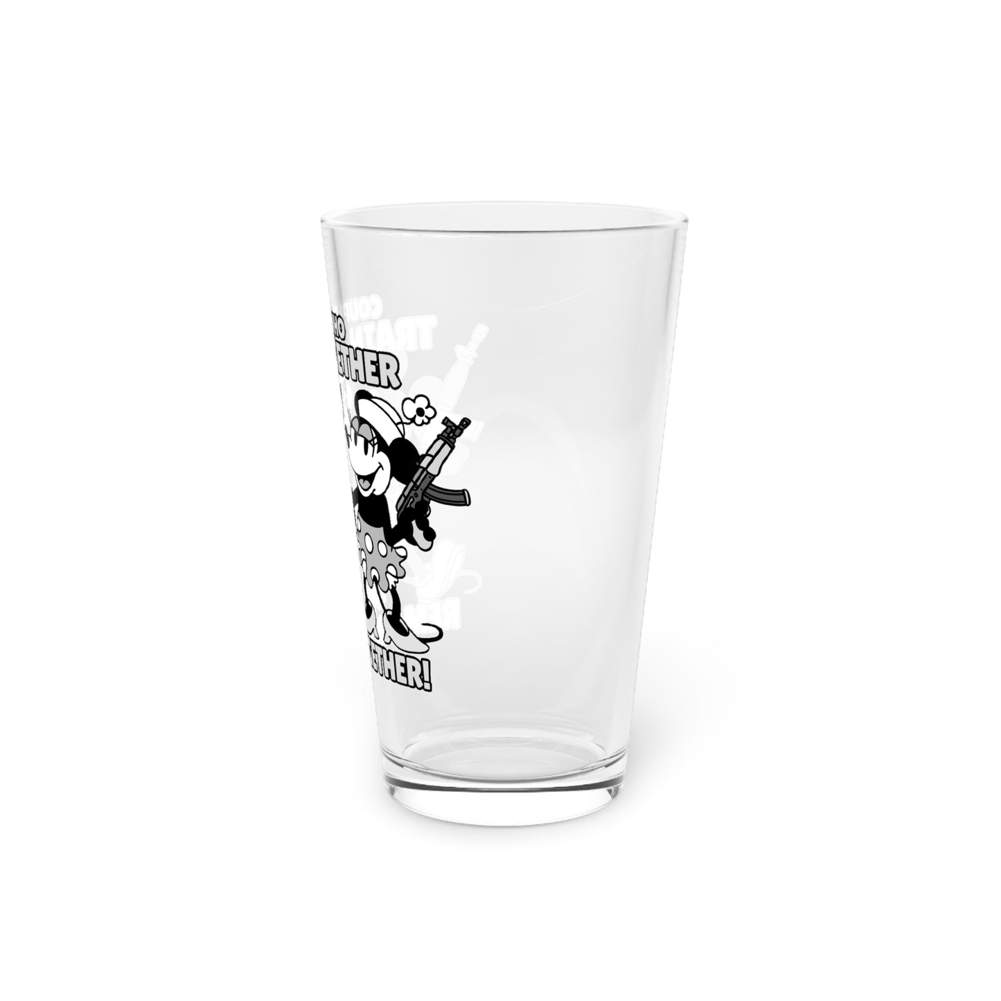 Couples That Train Together! Pint Glass, 16oz