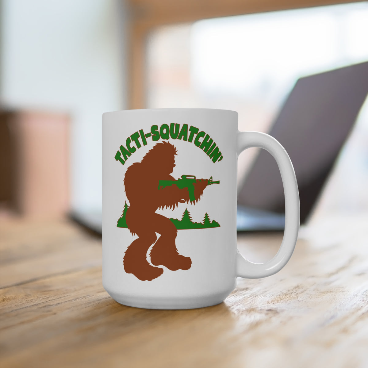 Tacti-Squatchin' Mug 15oz