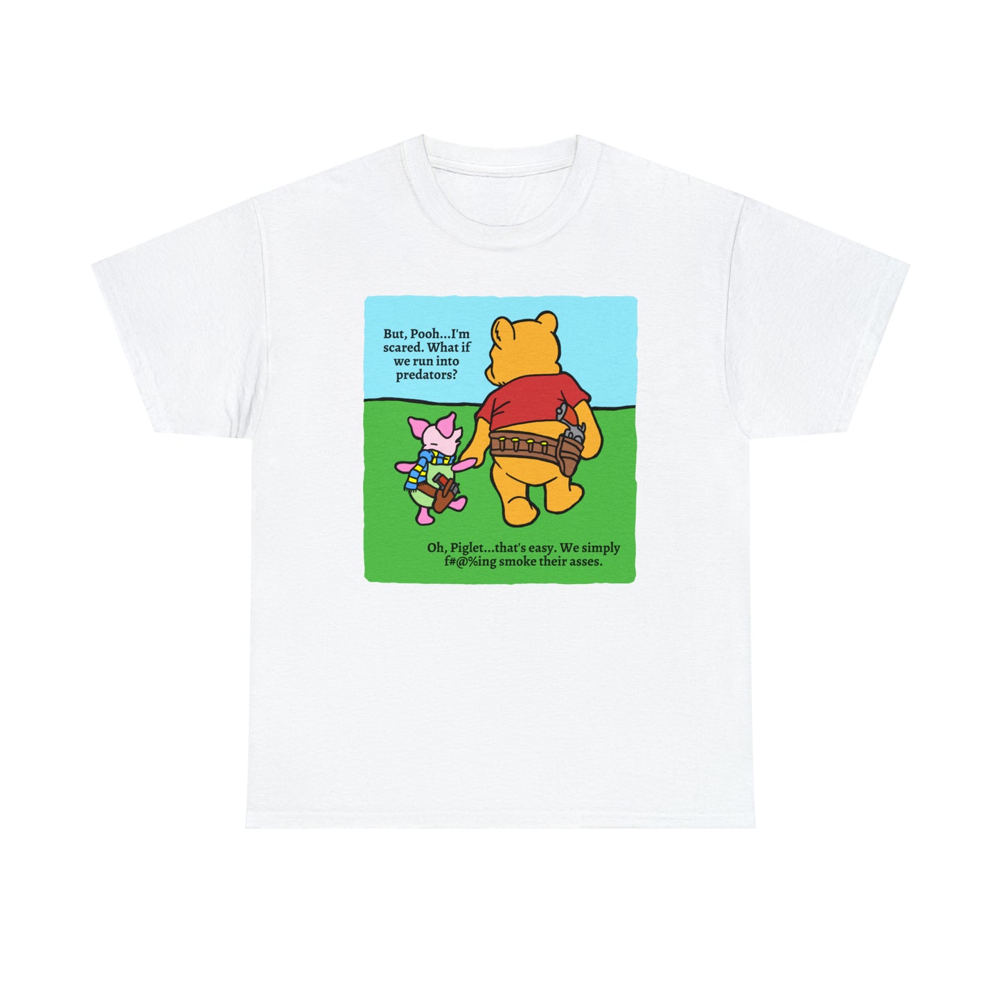 Pew & Piglet Unisex Heavy Cotton Tee