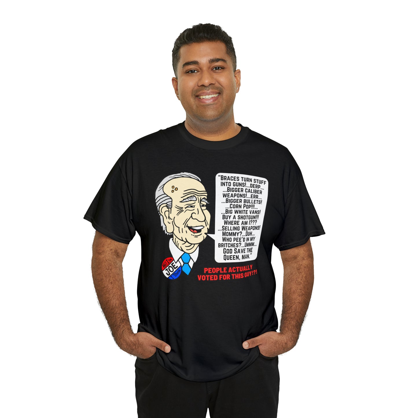 Biden Talk Unisex Heavy Cotton Tee