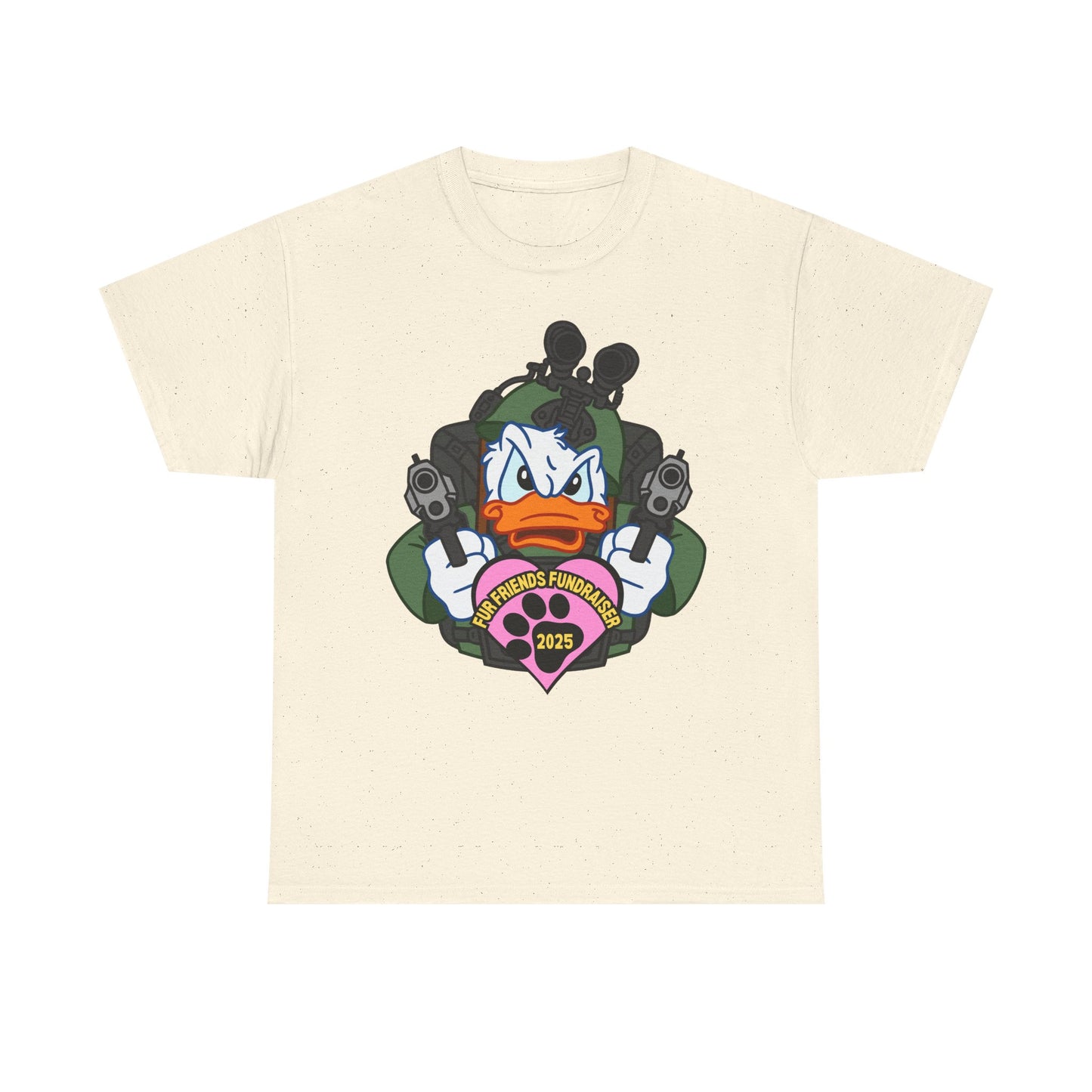 (FFF) Quack Attack! Unisex Heavy Cotton Tee