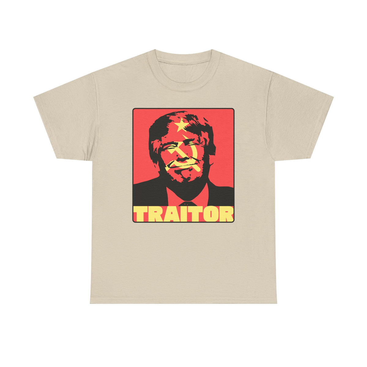 Trump Traitor! Unisex Heavy Cotton Tee