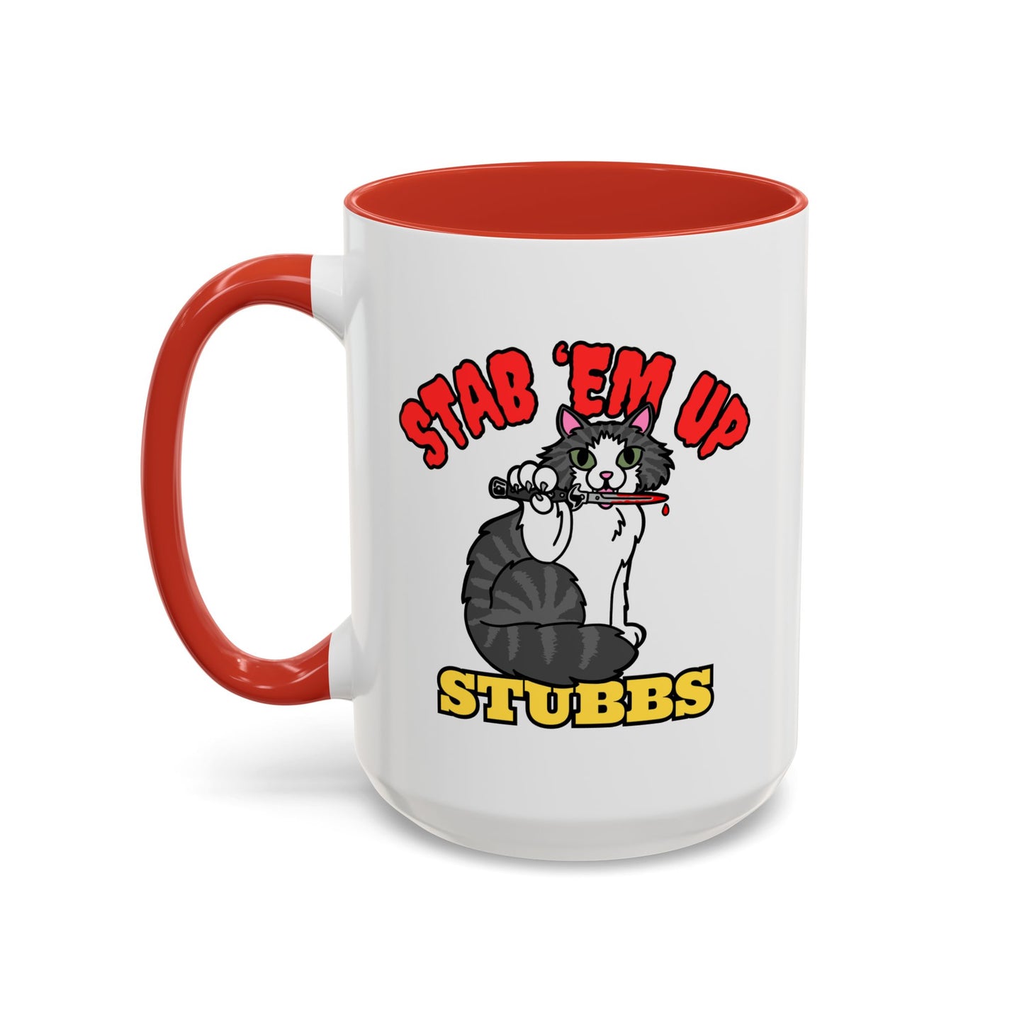 Stab 'Em Up Stubbs! Accent Coffee Mug (11, 15oz)