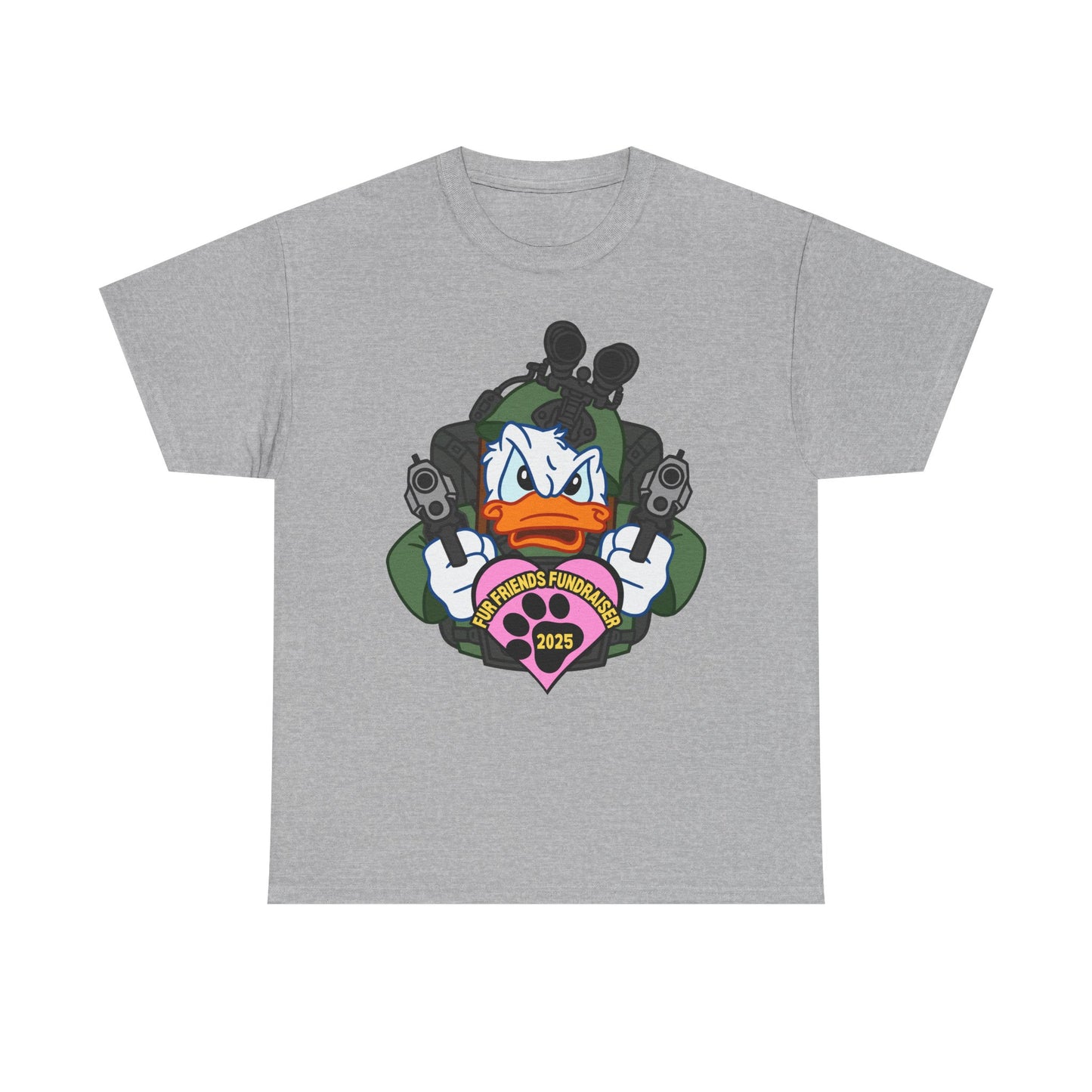 (FFF) Quack Attack! Unisex Heavy Cotton Tee