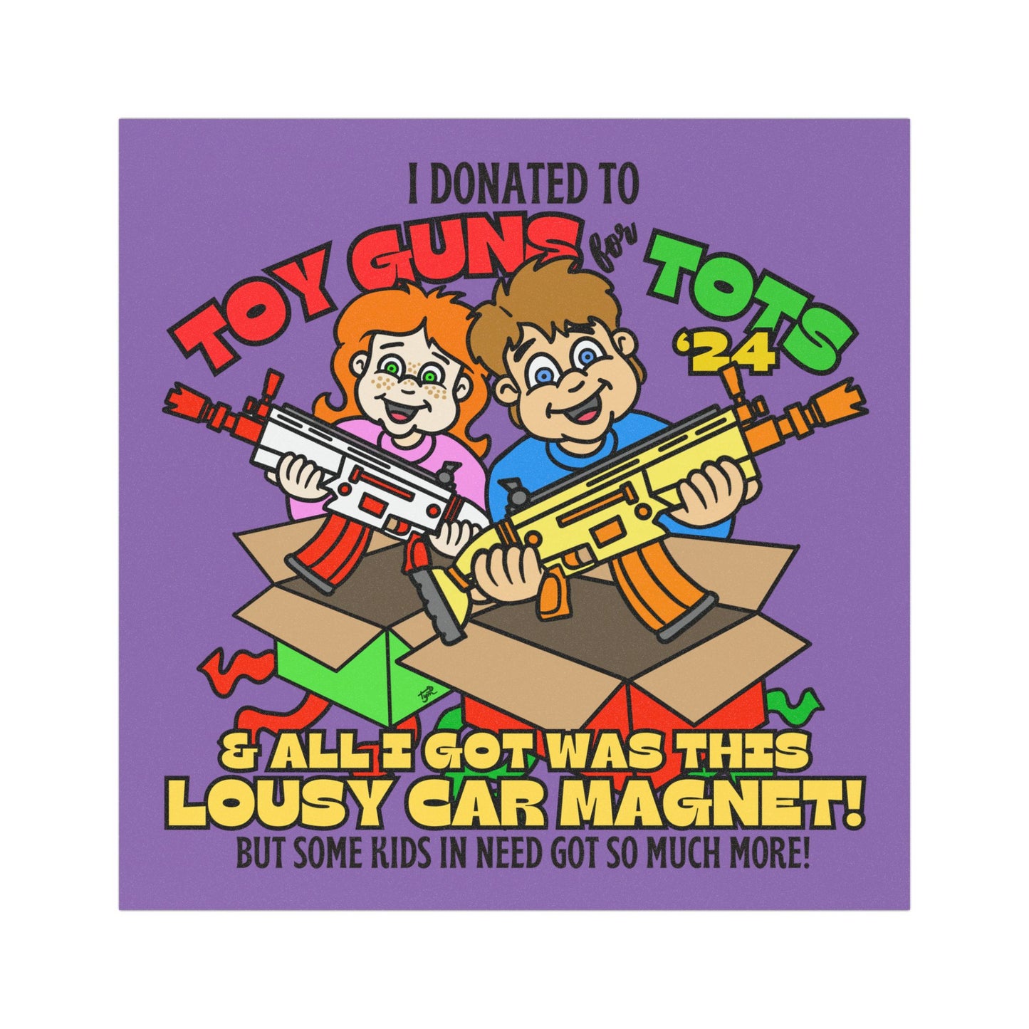 TG4T Donation Car Magnets